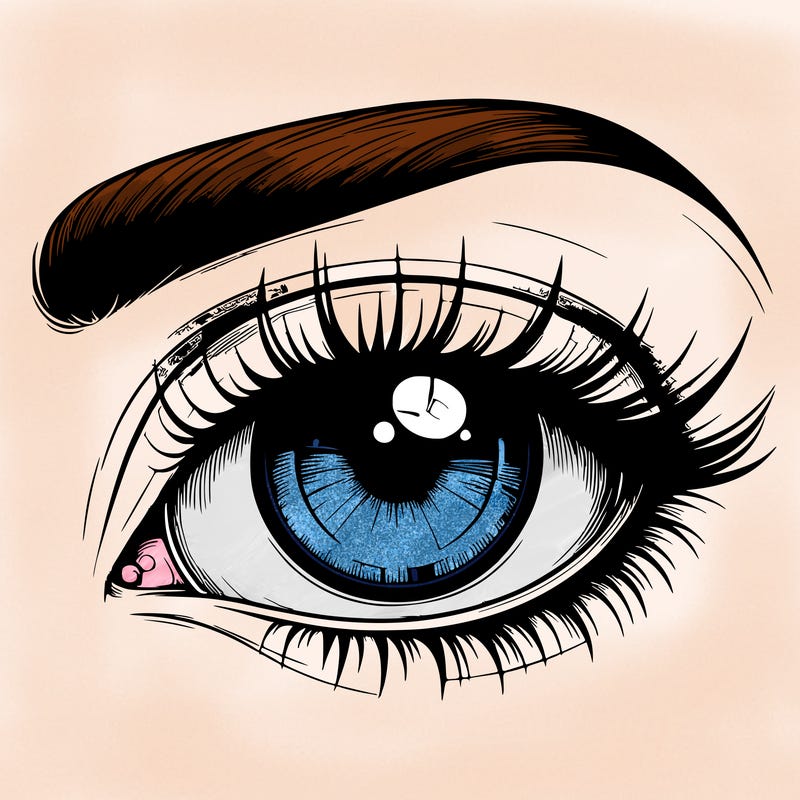 realistic eye