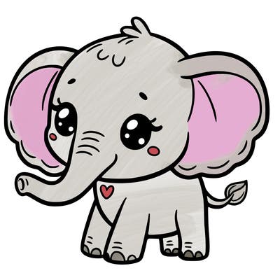 cute elephant