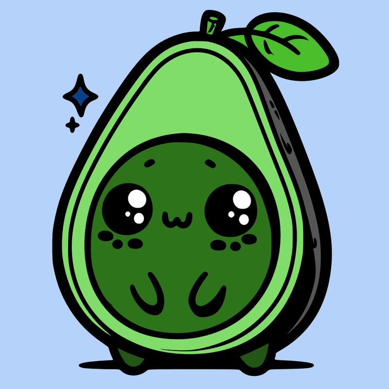 cute avocado
