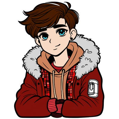 stylish teenager