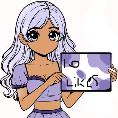 realistic pretty girl holding blank sign