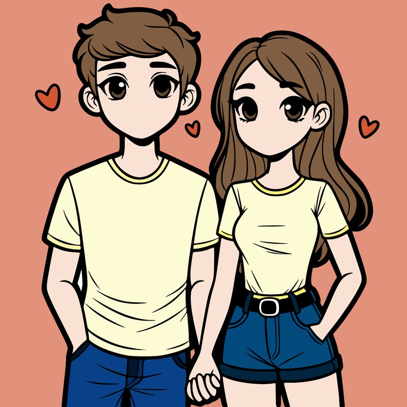 boyfriend and girlfriend