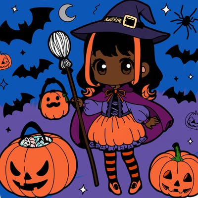 halloween girl