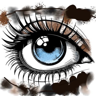 realistic eye