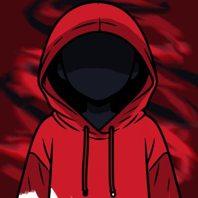 faceless girl in hoodie