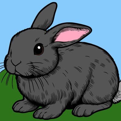 realistic bunny