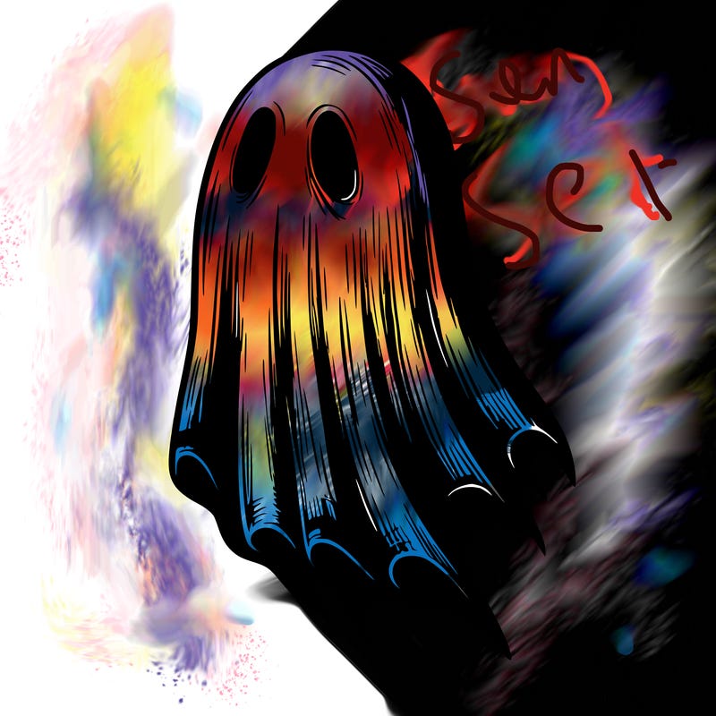 realistic creepy ghost