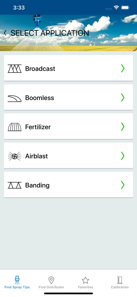 SpraySelect - Business App | MWM