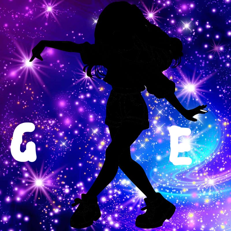 realistic girl danceing