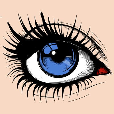 realistic eye