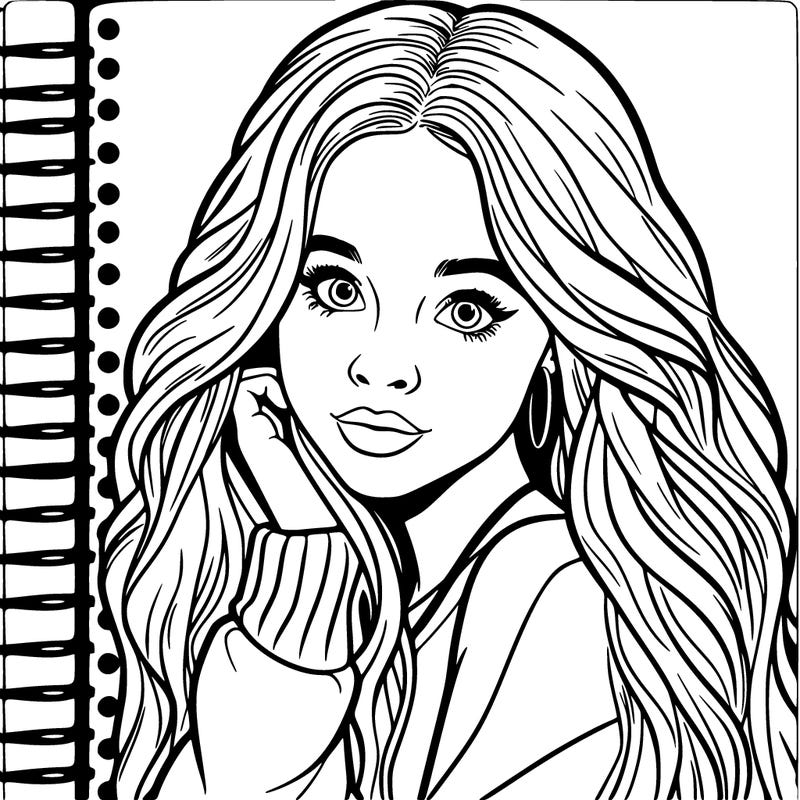 sabrina carpenter notebook
