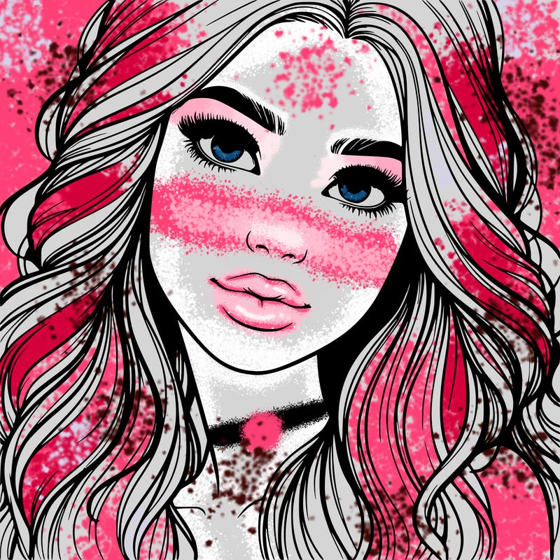 beautiful realistic girl