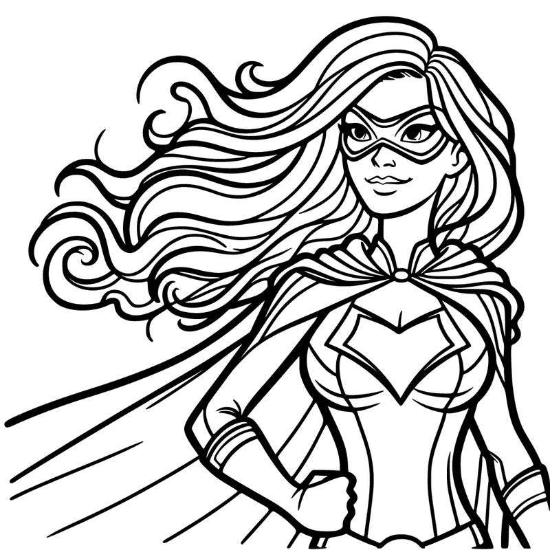 superhero woman