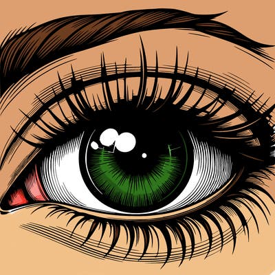 realistic eye