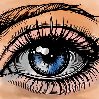 realistic eye