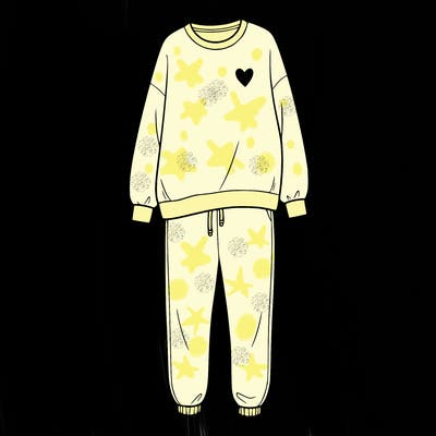 cute sweat shirt and sweat pants