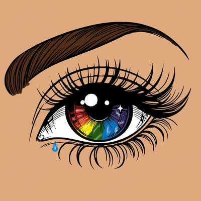 a beautiful eye