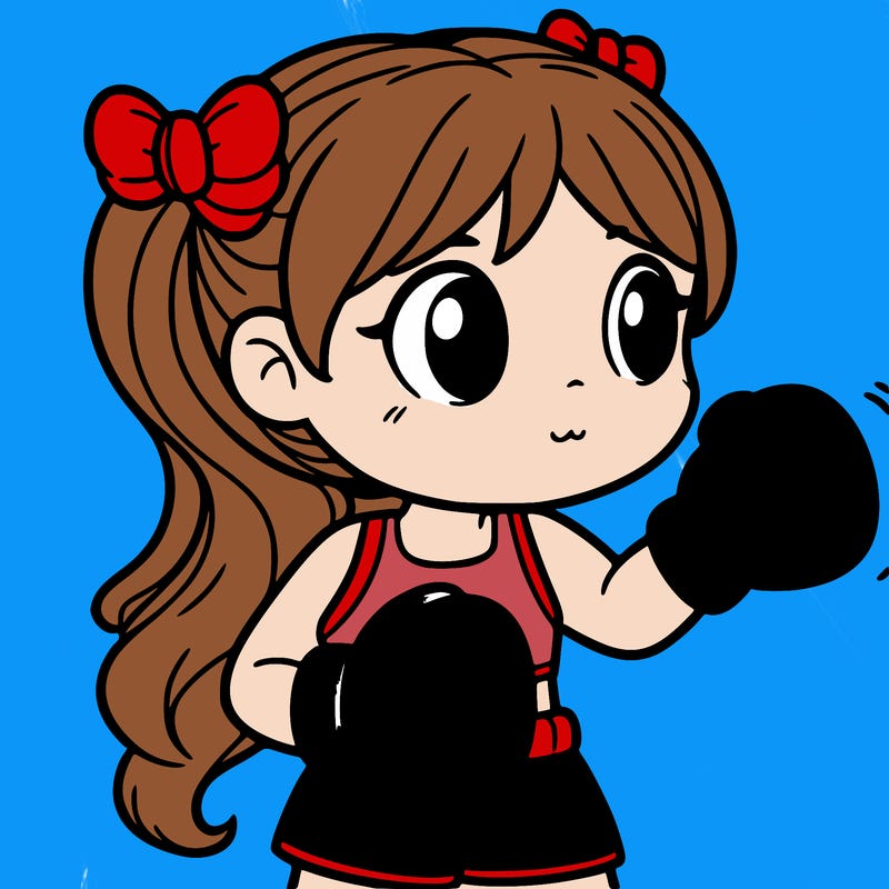 girl boxing