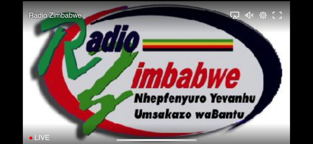 Z+ - Live streaming of Radio Zimbabwe on the Z plus app interface