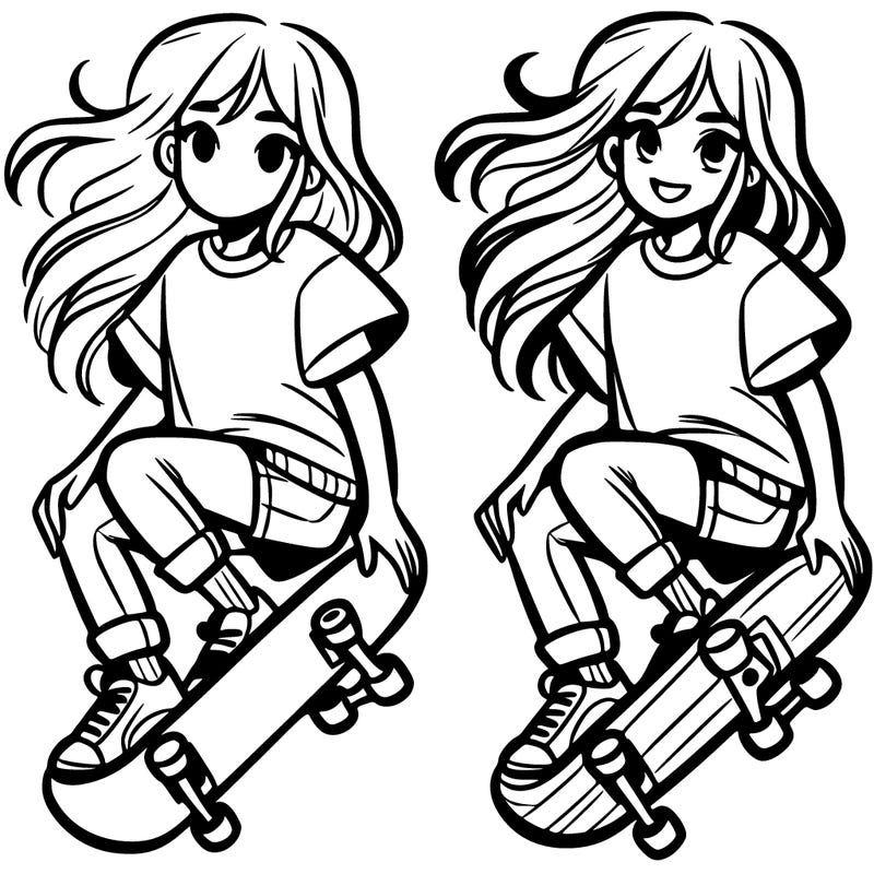 skate girl