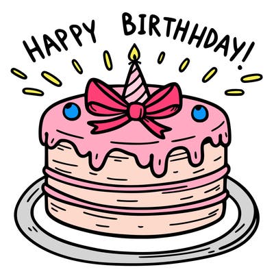 happy birthday  cake