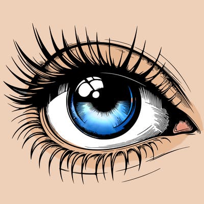 realistic eye