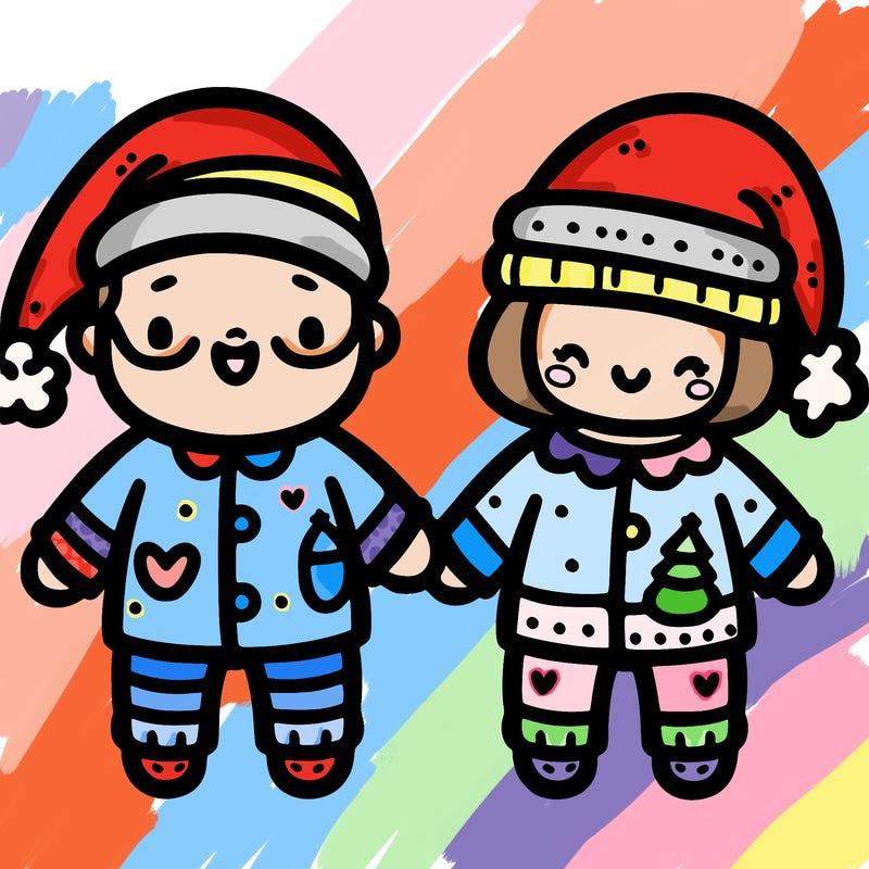 chrismas matching pjs