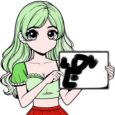 realistic pretty girl holding blank sign