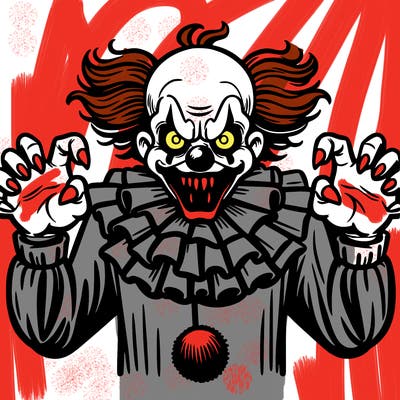 scary clown
