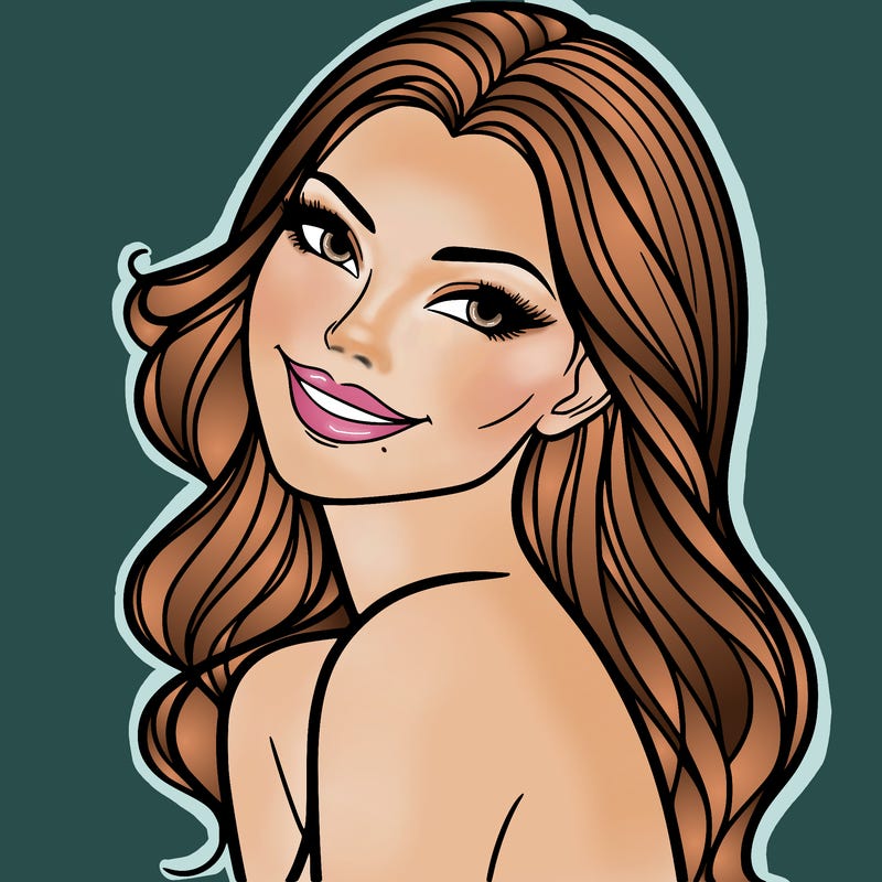 beautiful woman pretty smile realistic