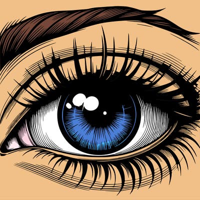 realistic eye