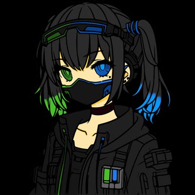 anime - cyberpunk girl