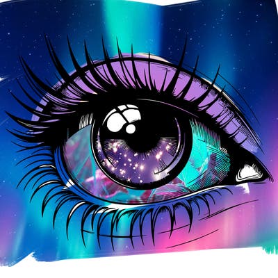 realistic eye