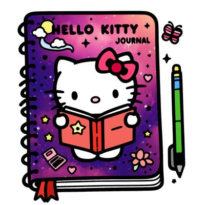 hello kitty journal