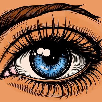 realistic eye