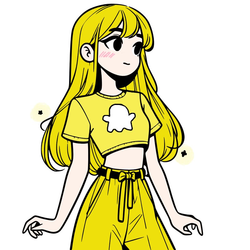 girl in a cute crop top