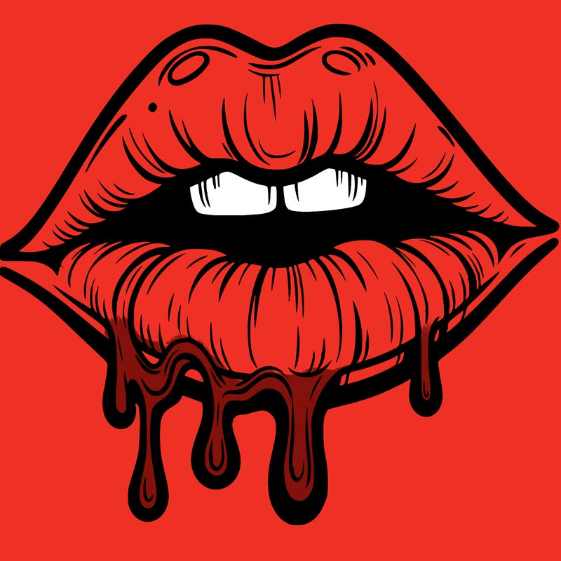 lips that look realistic and drip