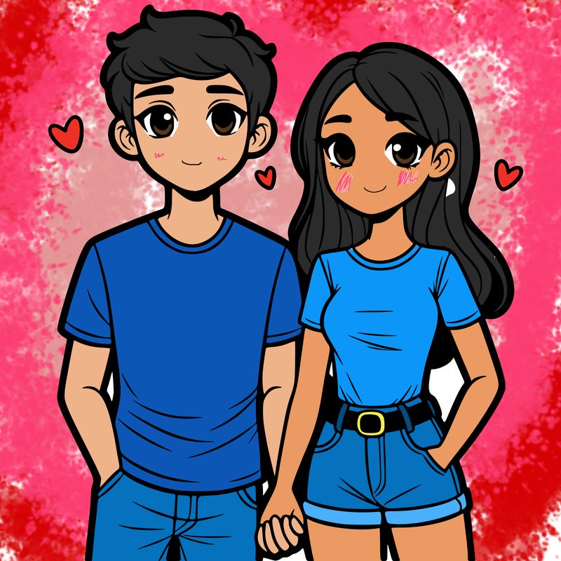 boyfriend and girlfriend