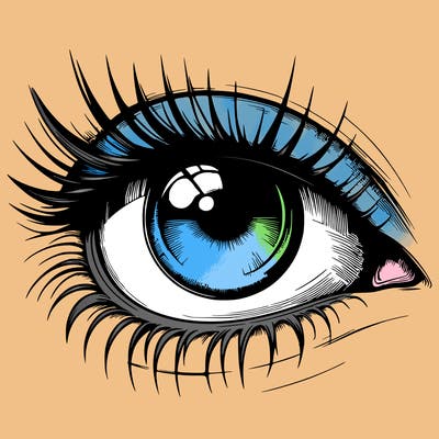 realistic eye