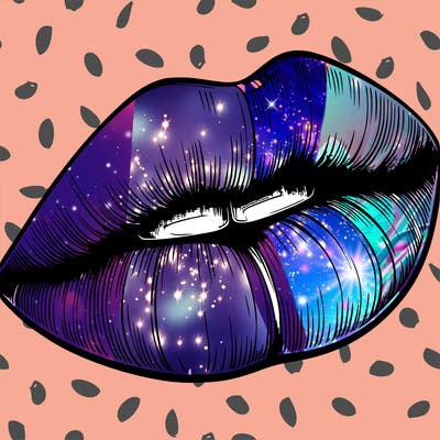 realistic lips