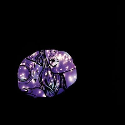 realistic elf casting a spell with lips