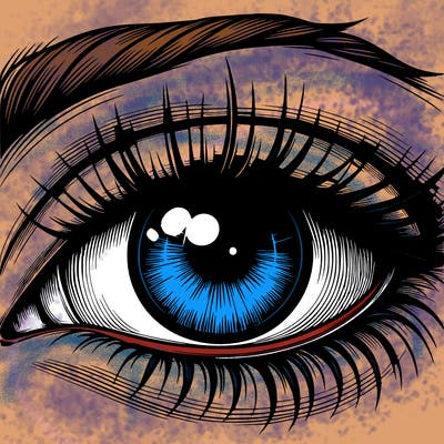 realistic eye
