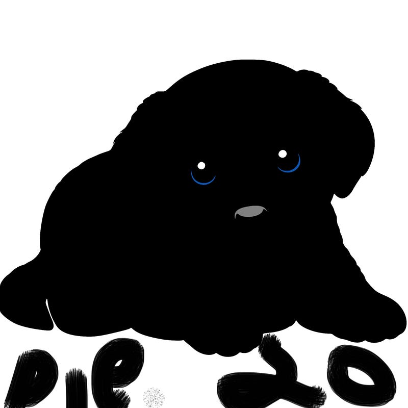 a cute realistic puppy