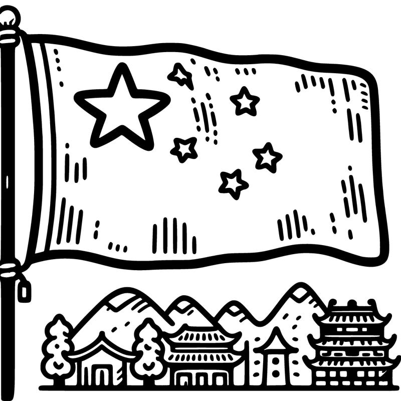 china flag