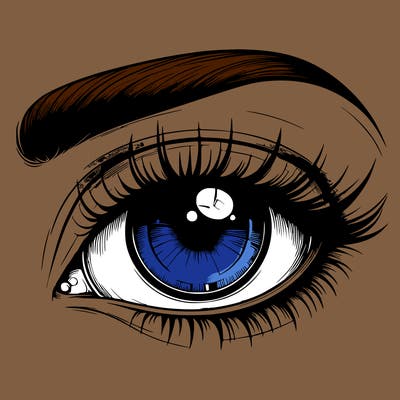 realistic eye