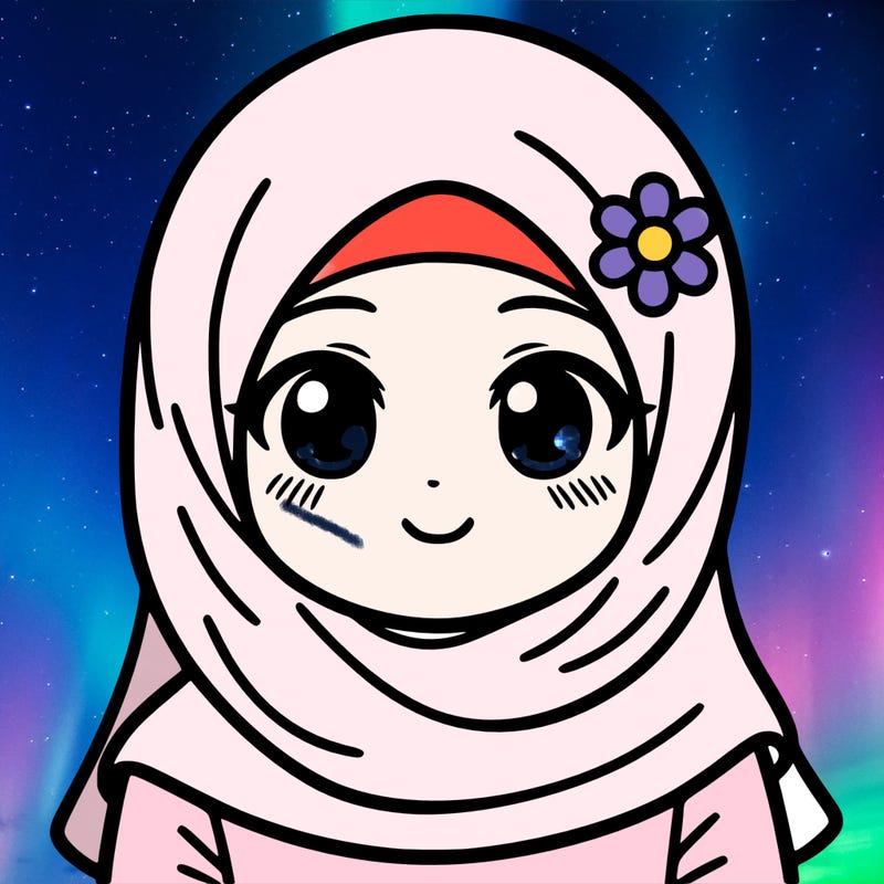 a girl with hijab