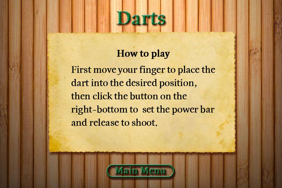 Darts Free - Instructions sur la façon de jouer au jeu mobile Darts Free