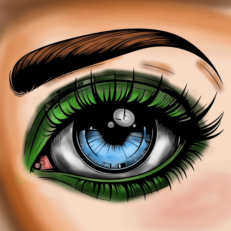 realistic eye