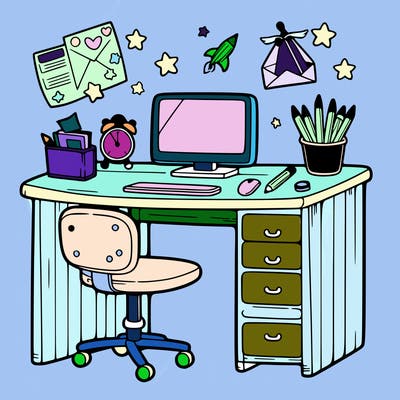 a desk