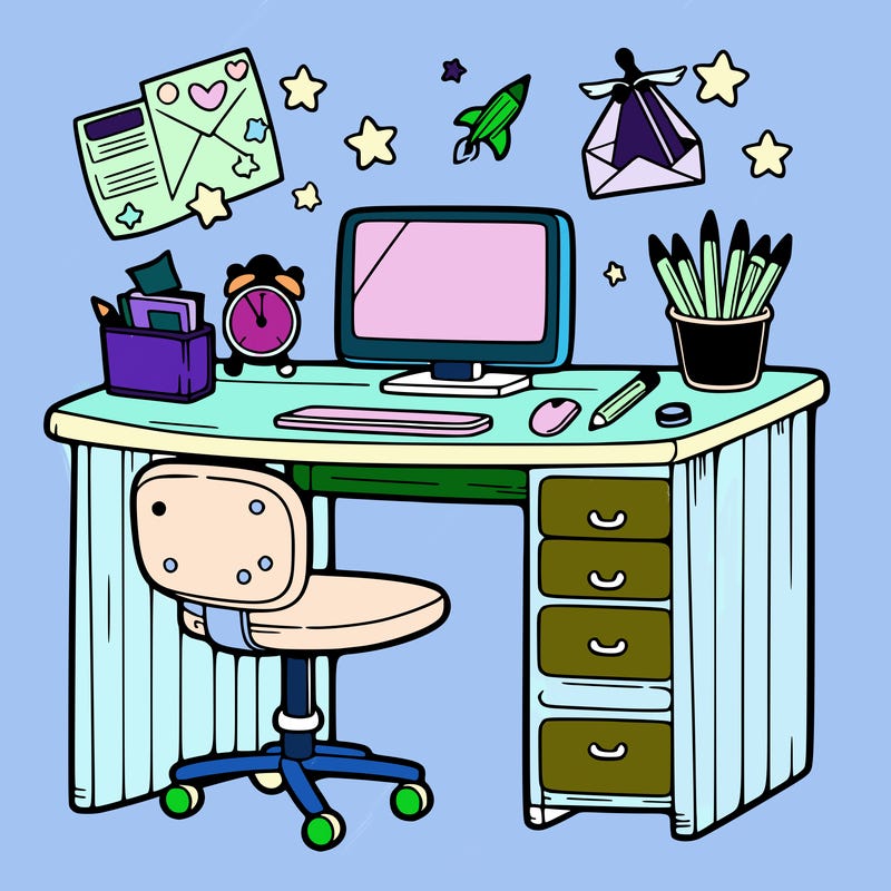 a desk